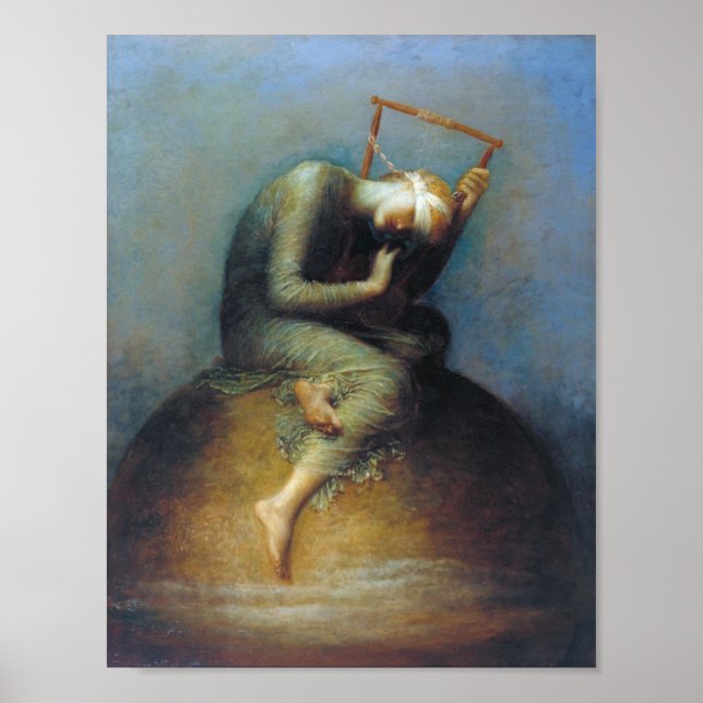 George Frederic Watts Hope Poster (Framsidan)