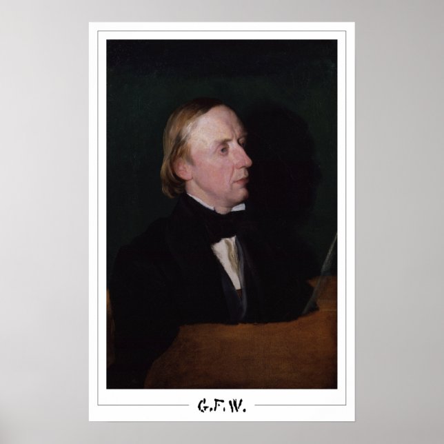 George Frederic Watts Zedign Art Affisch #201 (Framsidan)
