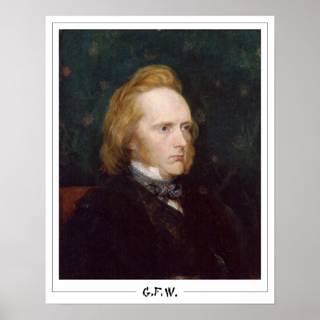 George Frederic Watts Zedign Art Poster #15 (Framsidan)