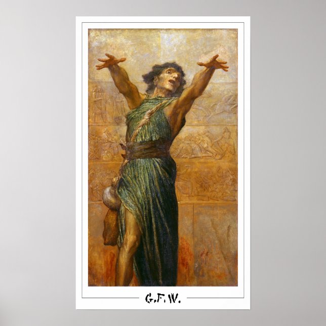 George Frederic Watts Zedign Art Poster #16 (Framsidan)
