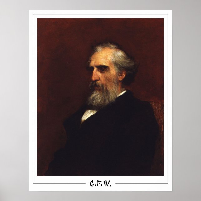 George Frederic Watts Zedign Art Poster #168 (Framsidan)