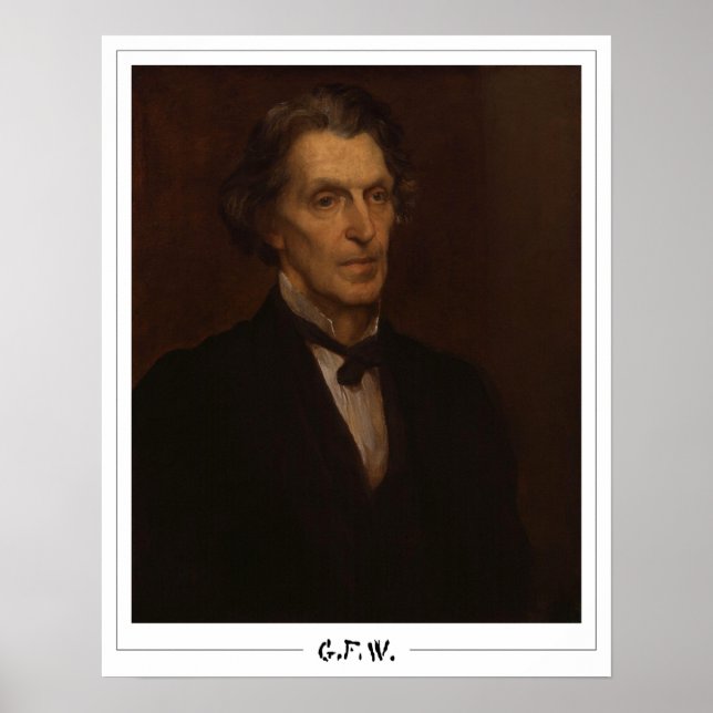 George Frederic Watts Zedign Art Poster #170 (Framsidan)