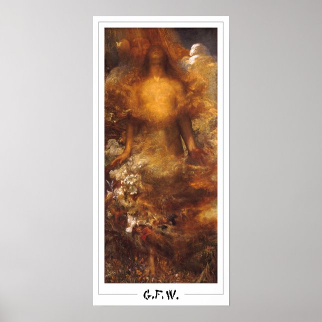 George Frederic Watts Zedign Art Poster #234 (Framsidan)