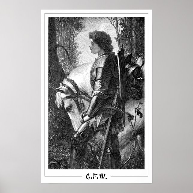 George Frederic Watts Zedign Art Poster #235 (Framsidan)