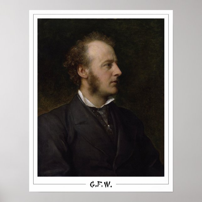 George Frederic Watts Zedign Art Poster #25 (Framsidan)