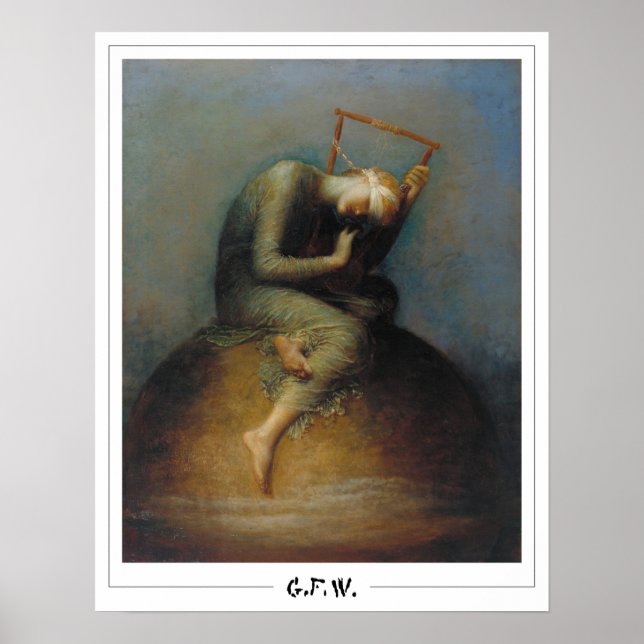 George Frederic Watts Zedign Art Poster #27 (Framsidan)