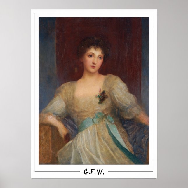 George Frederic Watts Zedign Art Poster #4 (Framsidan)