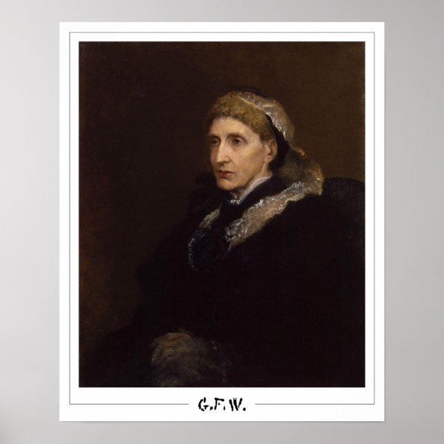 George Frederic Watts Zedign Konstaffisch #111 Poster (Framsidan)