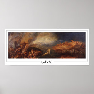 George Frederic Watts Zedign Konstaffisch #181 Poster