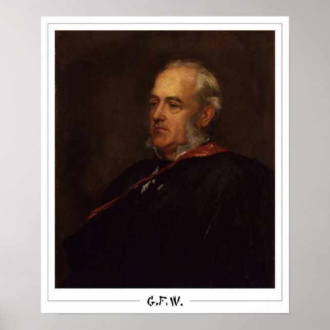 George Frederic Watts Zedign konstaffisch #182 Poster (Framsidan)