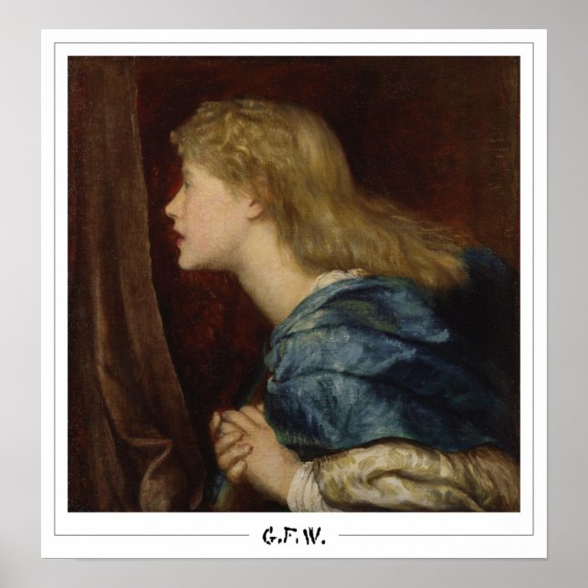 George Frederic Watts Zedign Konstaffisch #1 Poster (Framsidan)