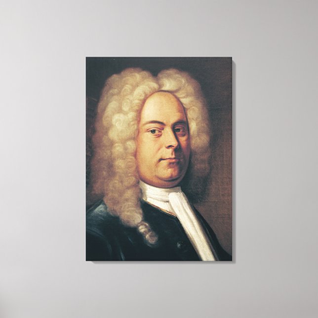 George Frederick Handel Canvastryck (Framsida)
