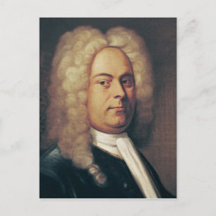 George Frederick Handel Vykort
