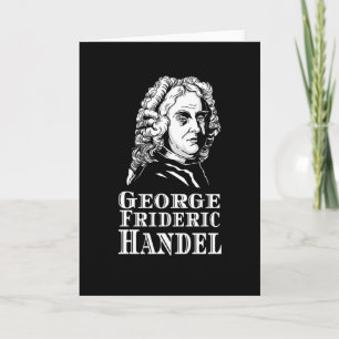 George Frideric Handel Porträtt Kort