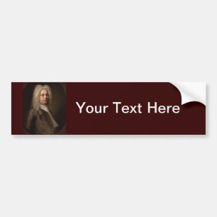 George Frideric Hanel av Balthasar Denner Bildekal