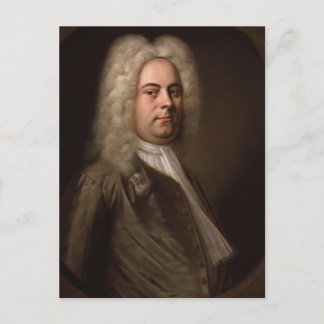 George Frideric Hanel av Balthasar Denner Vykort
