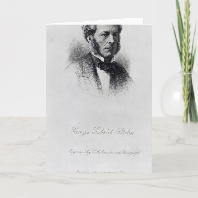 George Gabriel fyller på med bränsle Kort (Framsida)