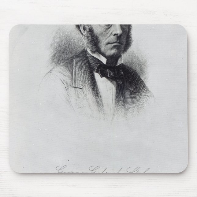 George Gabriel fyller på med bränsle Musmatta (Framsidan)