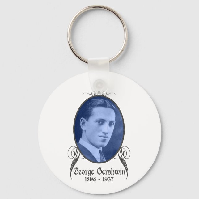 George Gershwin Nyckelring (Framsida)