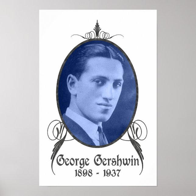 George Gershwin Poster (Framsidan)