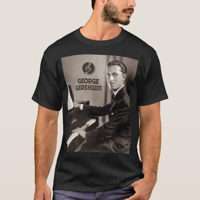 George Gershwin T Shirt (Framsida)
