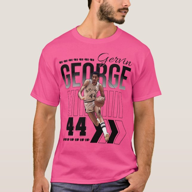 George Gervin T Shirt (Framsida)