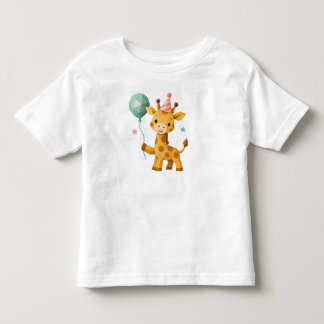 George Giraffe Anpassad Djurfestillustration T Shirt
