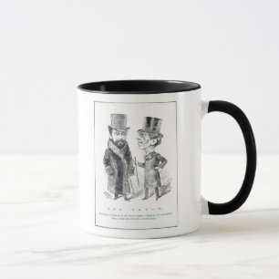 George Grossmith Jnr. och Richard D'Oyly Carte Mugg