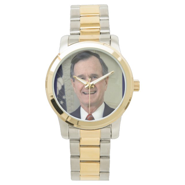 George H Bush Armbandsur (Framsida)