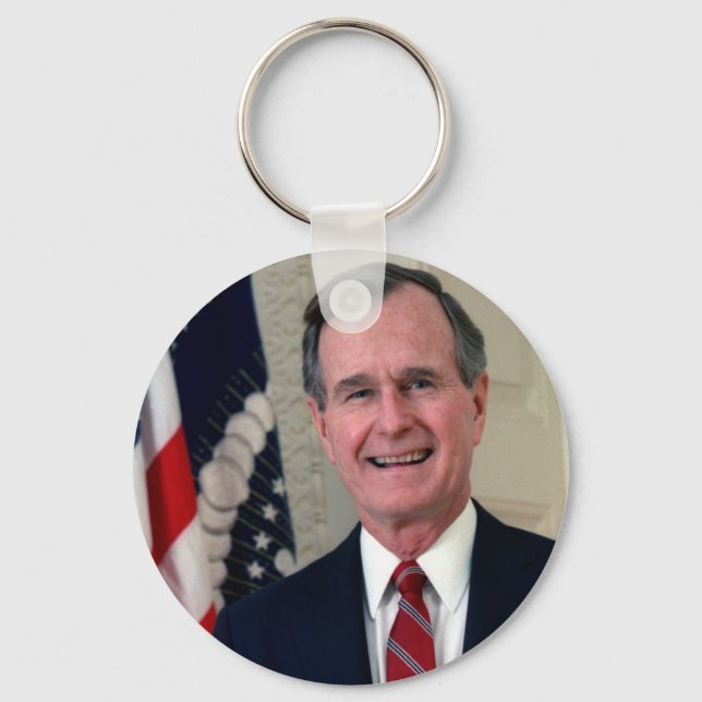George H. Bush Nyckelring (Framsida)