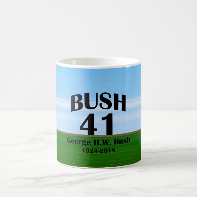 George H.W. Bush 1924-2018 Kaffemugg (Center)