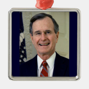 George H. W. Bush 41:a president Julgransprydnad Metall