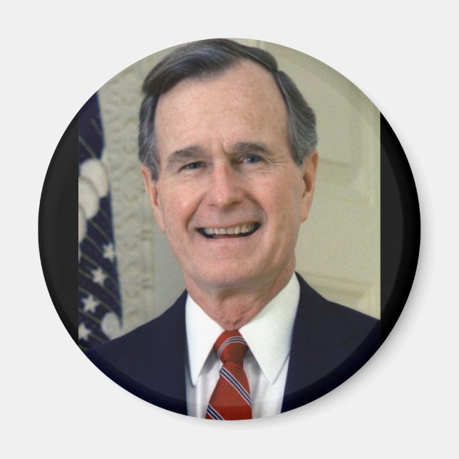 George H. W. Bush 41 Magnet (Framsidan)