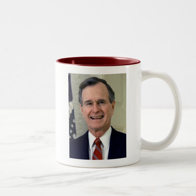 George H. W. Bush 41 Två-Tonad Mugg (Höger)