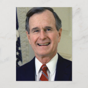 George H. W. Bush 41 Vykort