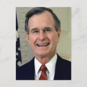George H. W. Bush 41 Vykort