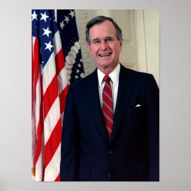 George H. W. Bush Poster (Framsidan)