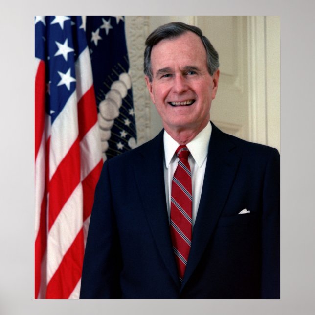George H.W. Bush Poster (Framsidan)