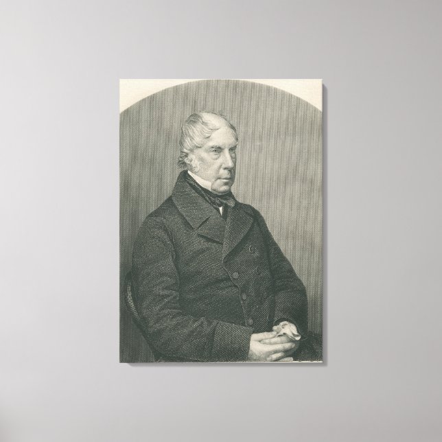 George Hamilton-Gordon, 4th Earl of Aberdeen Canvastryck (Framsida)