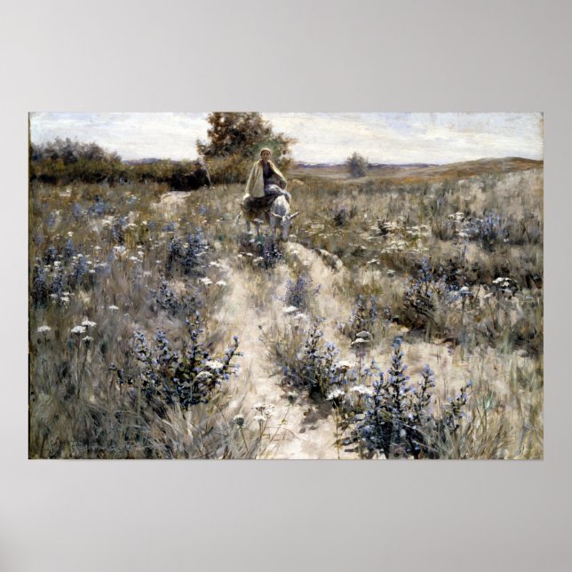 George Hitchcock The Flight in Egypten Poster (Framsidan)