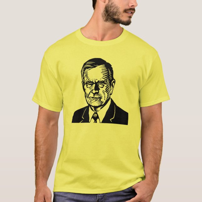 George HW Bush "41" utslagsplats Tee (Framsida)