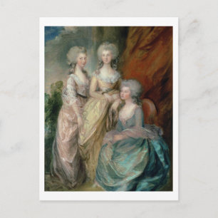 George III:s tre äldsta döttrar: Princess Vykort