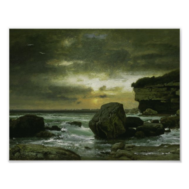 George Inness - A Marine Fototryck (Framsidan)
