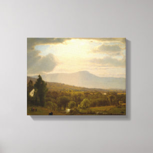 George Inness - bergsbergen Canvastryck