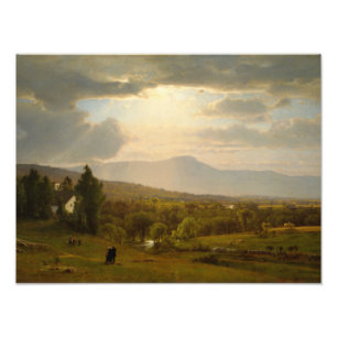 George Inness - bergsbergen Fototryck