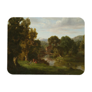 George Inness - Gamla Mill Magnet