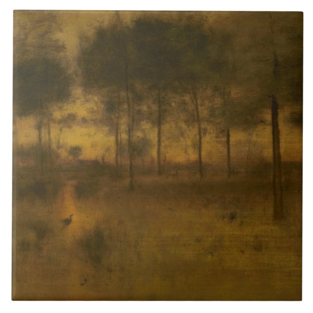 George Inness - Herons hem Kakelplatta (Framsidan)