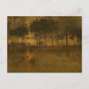 George Inness - Herons hem Vykort