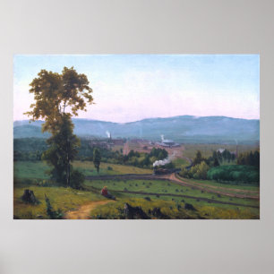 George Inness i Lackawant Valley Poster