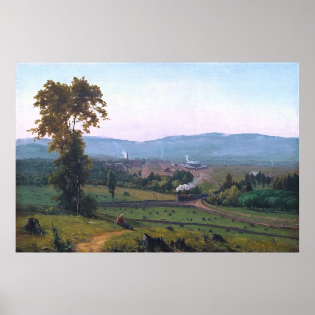 George Inness i Lackawant Valley Poster (Framsidan)